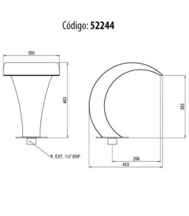 CASCADA RESIDENCIAL A-350 AISI-316 2
