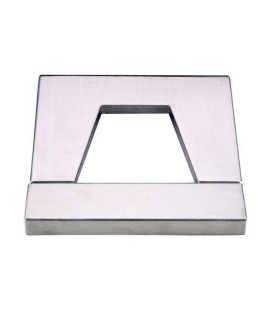 EMBELLECEDOR INOX CORTINA 600 mm SATINADO