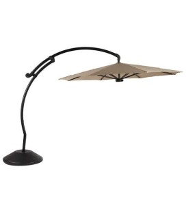 Sombrilla para spa color Cameo con luz LED