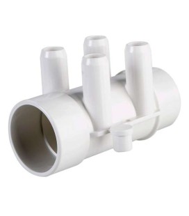 Colector de agua de 4 salidas