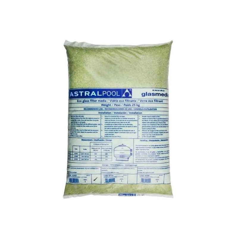 Vidrio filtrante Astralpool - 0,5-1 mm