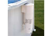 Piscina GRE serie Bora Bora ovalada de acero chapa blanca KITPROV613 Ø 350 x 120 cm. KITPR353