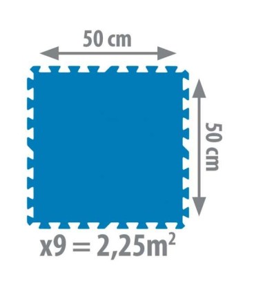 Material protector de fondo piscina elevada Gre. MPF509