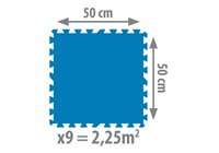 Material protector de fondo piscina elevada Gre. MPF509