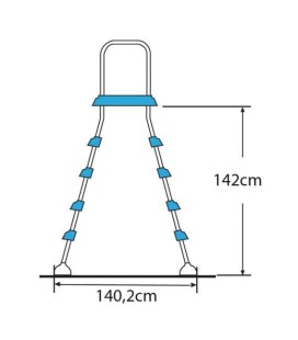 Escalera piscina elevada Gre. AR11680 2