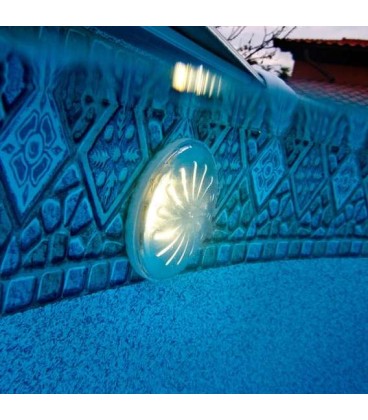 Proyectores LED piscina elevada con mando a distancia e imán Gre. PLED2