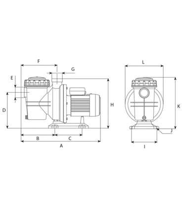 Bomba NOX 75 15M 3/4CV ESPA. 203184