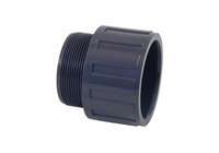 Terminal rosca macho PVC Diámetro 50 a 1-1/2" Cepex. 02106