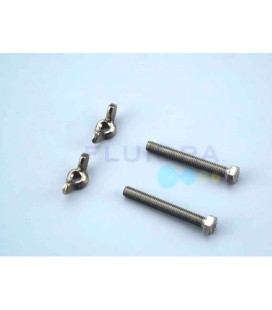 Palomillas y tornillos mango limpiafondos Astralpool. 4406030102