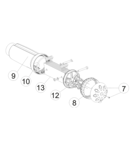 JUNTA TÓRICA CIERRE CÉLULA ASTRALPOOL. 4408041118