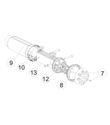 JUNTA TÓRICA CIERRE CÉLULA ASTRALPOOL. 4408041118
