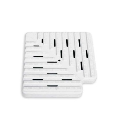 REJILLA ANGULO 90º REVERSIBLE 35X245