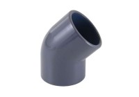 Codo PVC Diámetro 63 45º Cepex. 01751