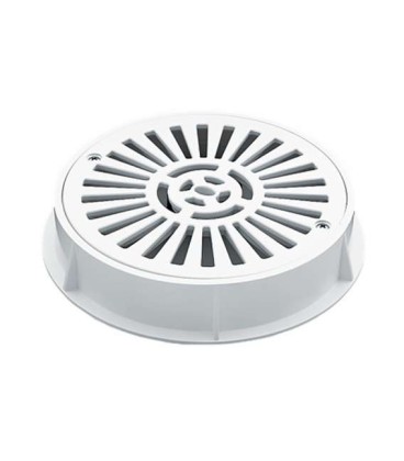 REJA DE DRENAJE PISC. HORM. D. 200 mm ABS