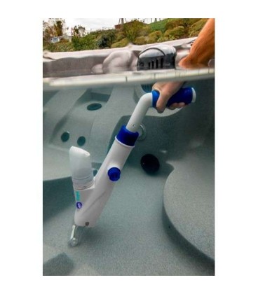 Limpiafondos eléctrico autónomo con bateria para spas y autoportantes Gre. CSPA