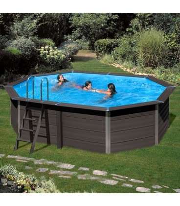 Avantgarde Pool Piscina Composite ovalada 664 x 386 x 124 Gre. KPCOV66