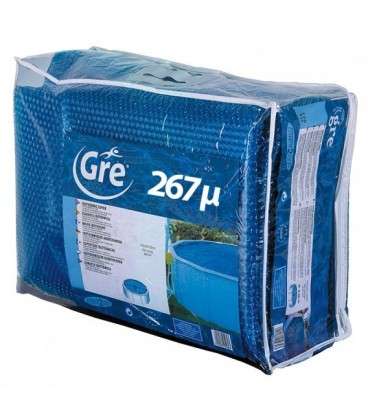 Cubierta isotérmica piscina acero 500 x 300 Gre. 773322