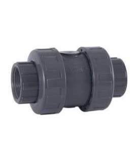 Válvula antirretorno de bola PVC-U EPDM encolar D.50 Cepex. 09015