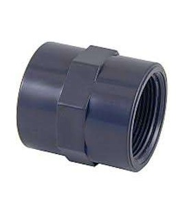 MANGUITO UNION DOBLE ROSCA PVC roscar D. ¾" CEPEX. 01900