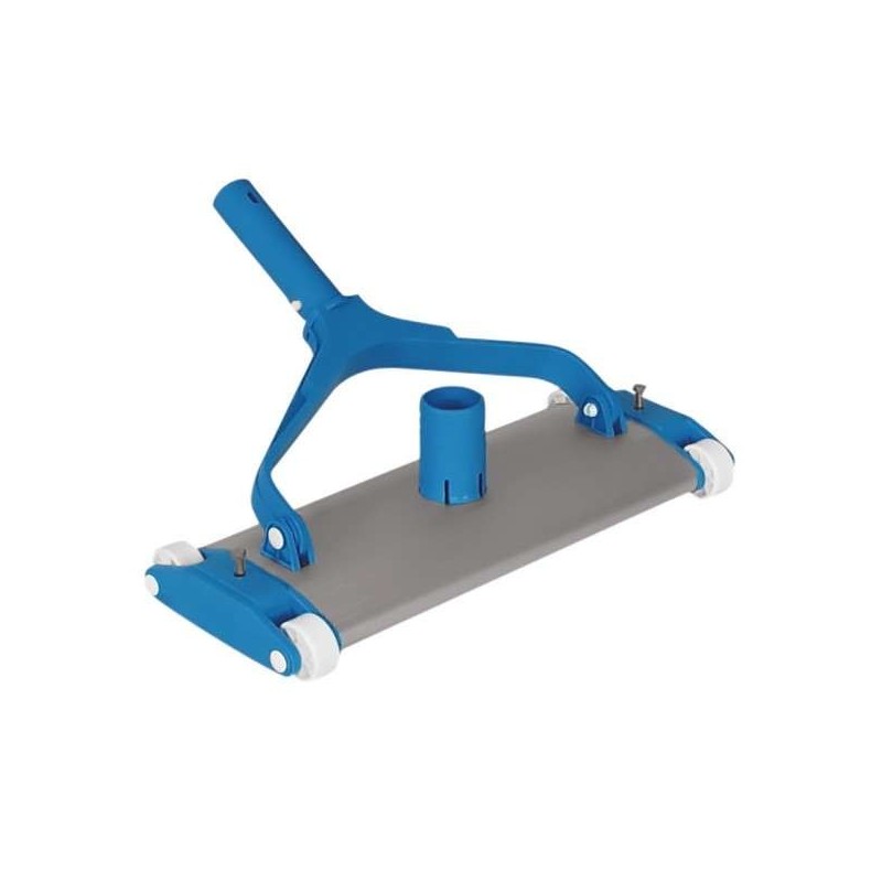 LIMPIAFONDOS ALUM. EXTRUSIONADO FIJ. CLIP 450 mm CON. 2. 01356