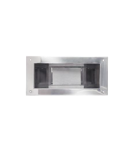 Embellecedor + compuerta inox skimmer 00251 AQA. AQA-BF-SKR