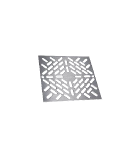 Rejilla sumidero cuadrada 2" inox AQA. AQA-RCD-S