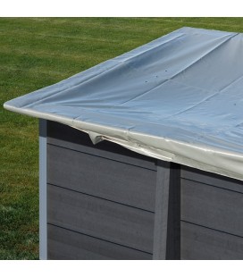 Cubierta de invierno piscina composite cuadrada 275 x 275 Gre. CIKPCOR28