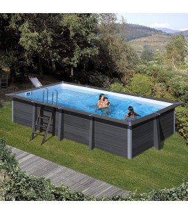 Avantgarde Pool Piscina Composite ovalada 804 x 386 x 124 Gre. KPCOV80