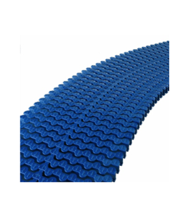 Rejilla transversal rebosadero curvas 245x22 AZUL OSCURO Astralpool. 34191_CL60