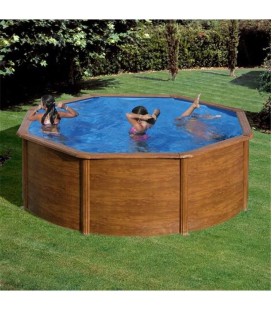 Perfil vertical madera piscinas 1,20m Gre. PLVW12081195 2