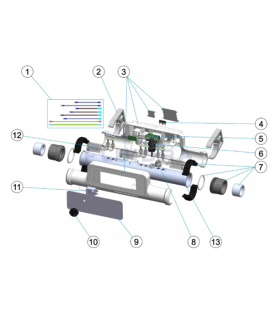 FLUJOSTATO INTERCAMBIADOR CALOR ASTRALPOOL. 4407010031