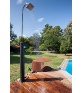 Ducha solar aluminio 18L Gre. SSAL18 2