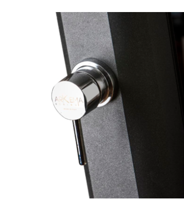 Ducha solar aluminio 18L Gre. SSAL18