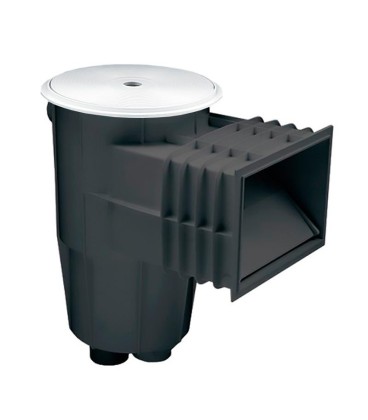 Skimmer 15L boca standard color GRIS ANTRACITA Astralpool. 00249CL144