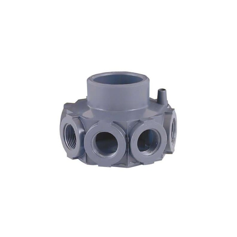 Cabezal colector 8 brazos 3/4" Astralpool. 00624
