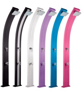 Ducha solar piscina Spring 30L. Antracita/Inox. DS-A122BN 2