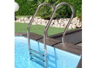 Piscina elevada de madera redonda Violette 2 Ø 500 x 127 cm Gre. 800003