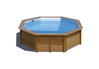 Piscina elevada de madera redonda Lili 2 Ø 280 x 107 cm Gre. 800008