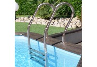 Piscina elevada de madera redonda Lili 2 Ø 280 x 107 cm Gre. 800008