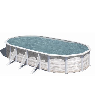 Piscina acero Finlandia 500 x 300 x 120 cm GRE. KIT500N