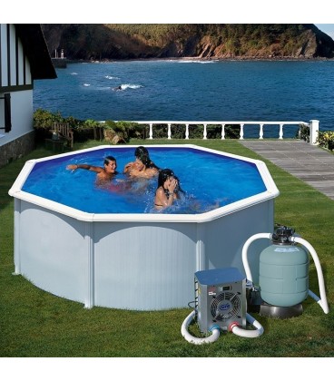 Bomba calor mini piscina elevada 40m3 Gre. HPM40