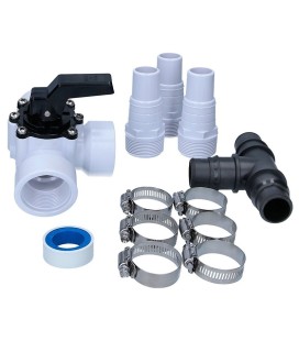 Kit ByPass 32/38mm bomba de calor Poolex. PC-BYPASS-32