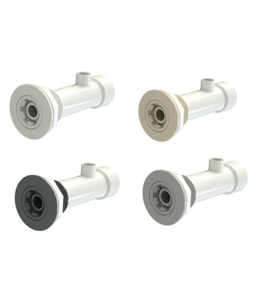 Kit hidromasaje piscina poliéster 275mm Gris Claro. 32384CL129