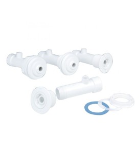 Kit hidromasaje piscina poliéster 275mm Gris Antracita. 32384CL144