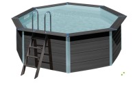 Liner circular azul 500 x 300 x 120 alto. FPROV500LB