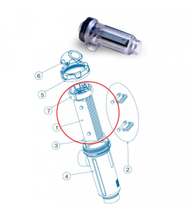 Electrodo célula DOM-25P/32 IDEGIS. R-060