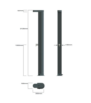 Ducha ANGEL solar Astralpool. 56932