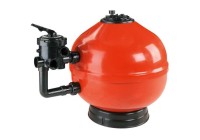 Filtro Vesubio Ø 450 Salida Lateral 1 1/2" Válvula Tornillos. 15785CP