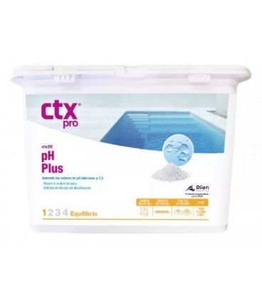 CTX   20        1KG INCREMENTADOR PH - ENVASE CUADRADO