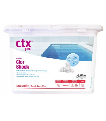 CTX-250 CLORSHOCK 1KG - ENVASE CUADRADO